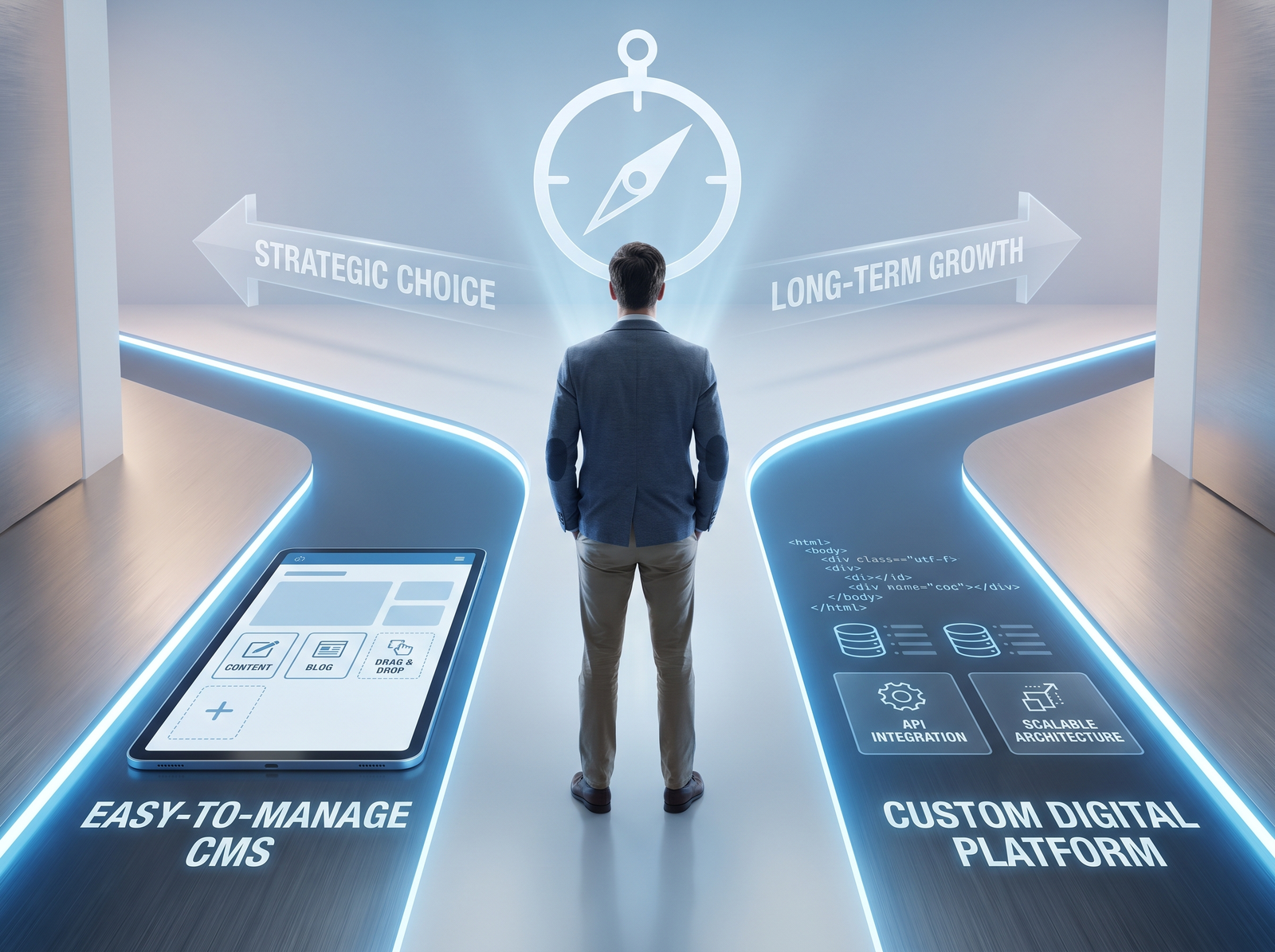 Choosing between WordPress and custom web design