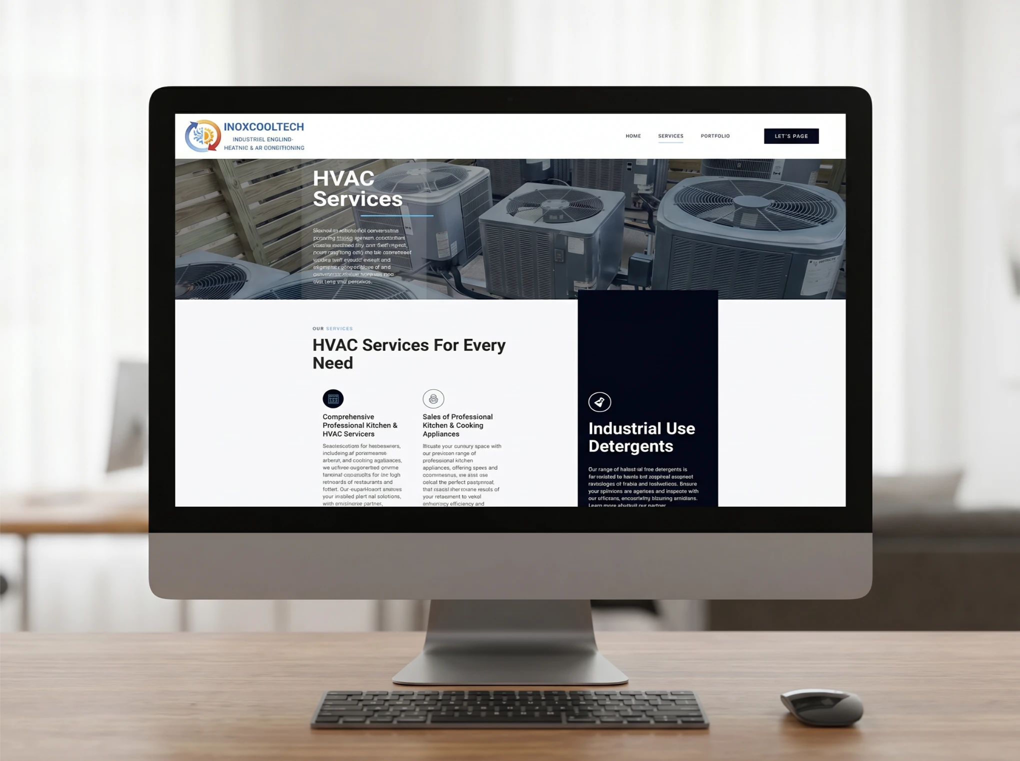 Services and portfolio proof