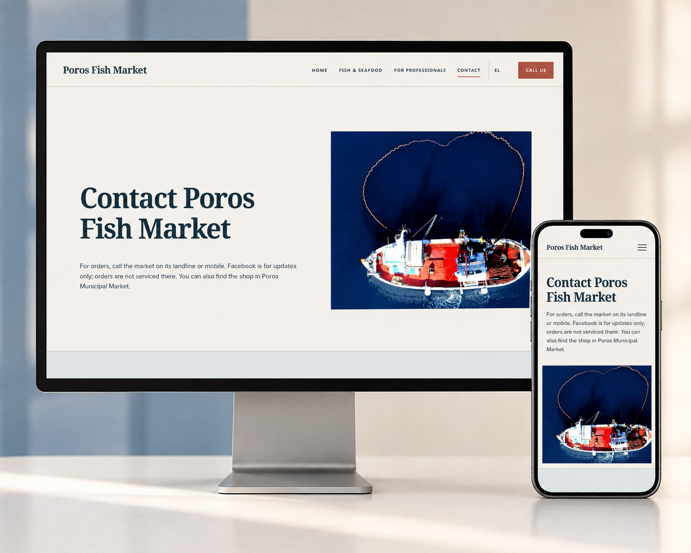 Direct contact and market visit information