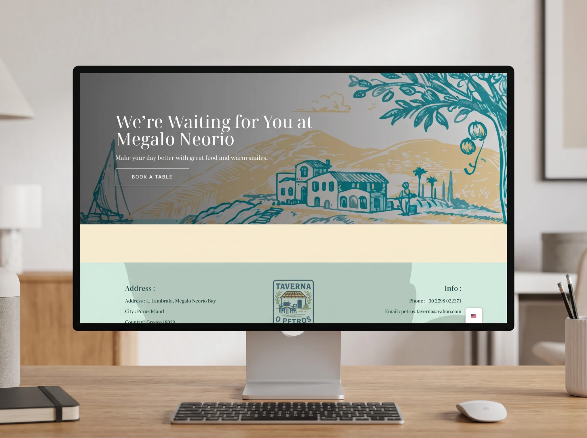 Mobile contact and booking actions